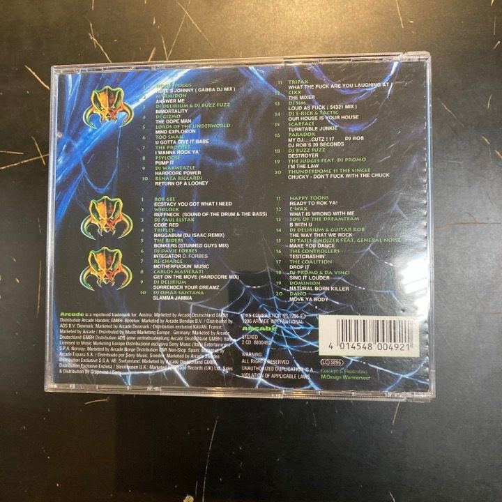 V/A - Thunderdome XII (Caught In The Web Of Death) 2CD (VG/M-)